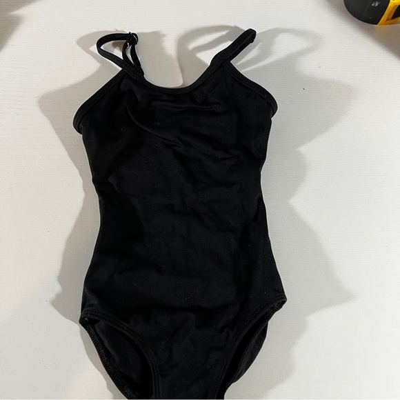 Eurtotard black small child leotard 4-6 Leotard - Picture 4 of 6